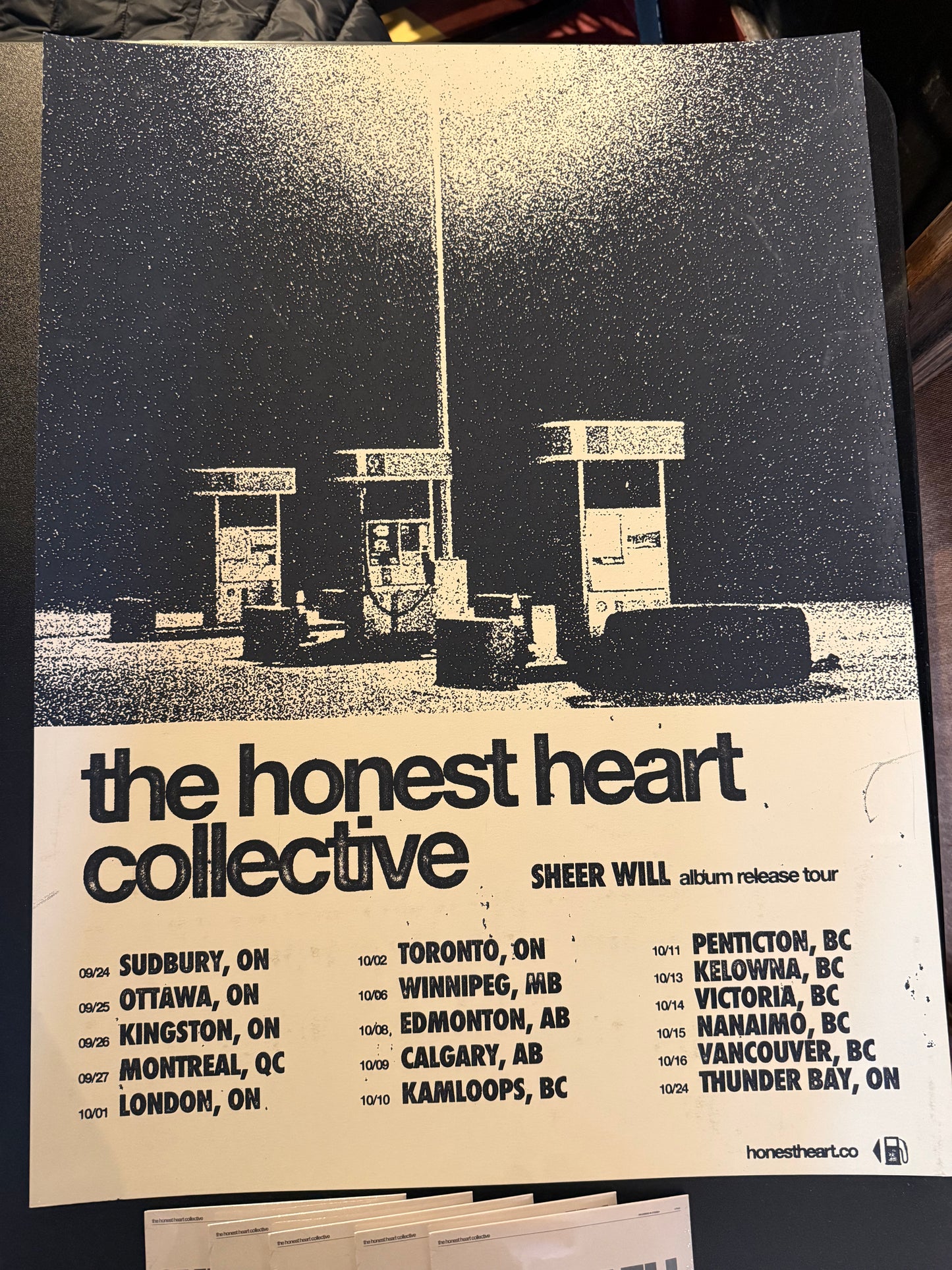SHEER WILL Tour Poster